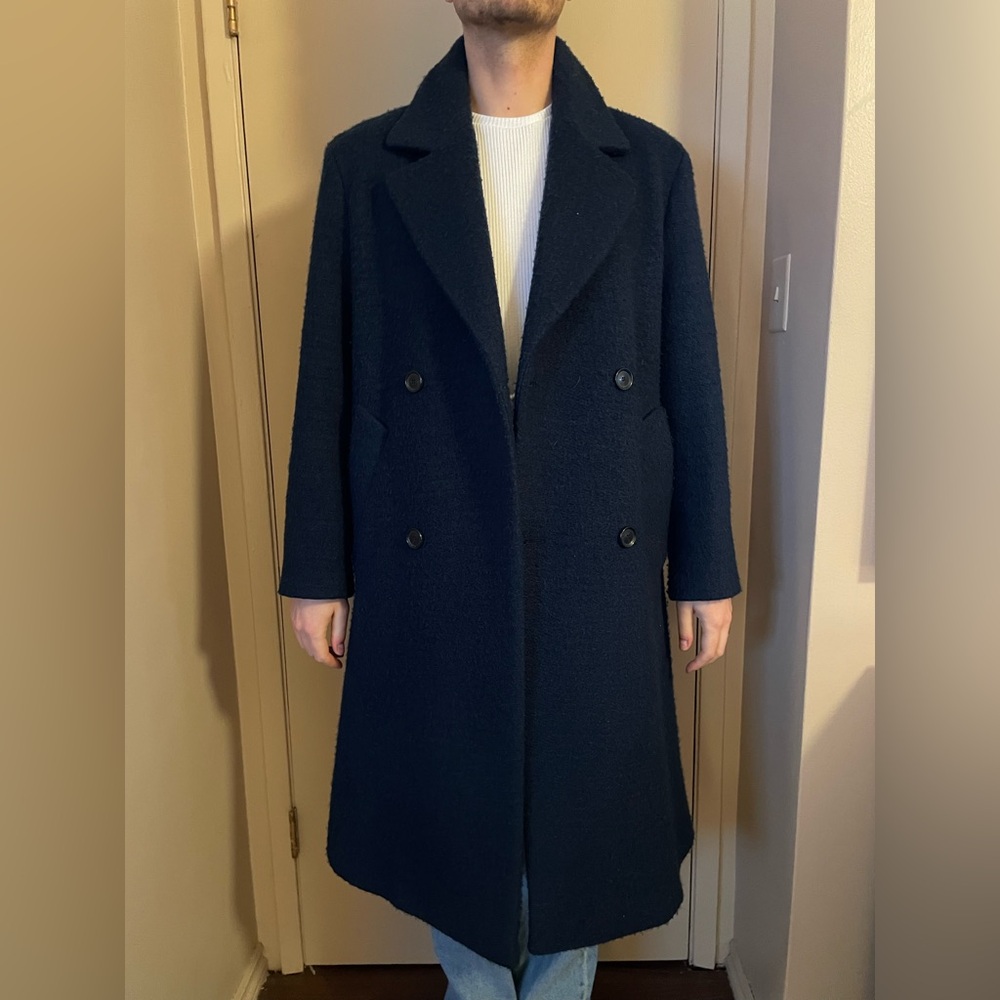 Zara Midnight Blue Coat